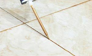 Application to smooth tile area
