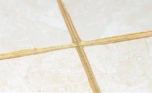 Application to smooth tile area